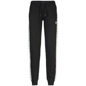 Kappa Pantalones 222 Banda Barnu Pantaloni Lunghi Black White 304K4K0 para hombre