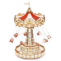 maqueta  columpios musicales led