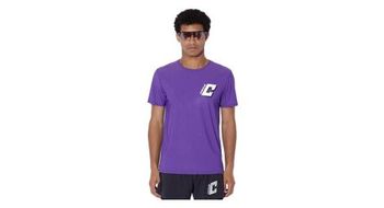 Maillot de manga corta circle legend violet para hombre