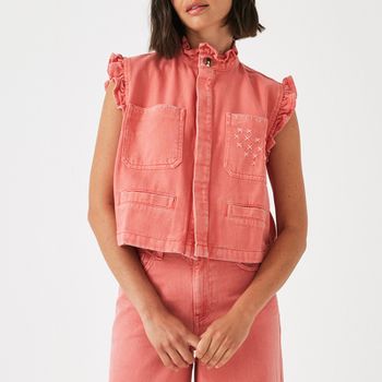 Seventy + Mochi Dear Pablo Denim Waistcoat - M