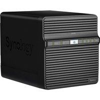 synology ds420j disk station server nas drive - 32 tb 4 bay black black