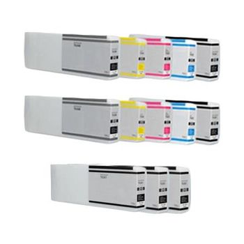 Compatible Multipack Epson Stylus Pro 7900CTP Printer Ink Cartridges (13 Pack) -C13T636200