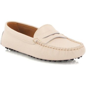 Atlanta Mocassin Mocasines Drivers Michèle de piel granulada para mujer