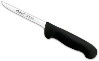 Cuchillo deshuesador de acero inoxidable nitrum de 140 mm mango negro