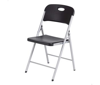 Silla plegable negra lifetime