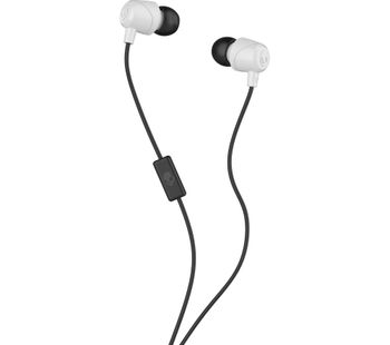 SKULLCANDY Jib Headphones - White & Black, White
