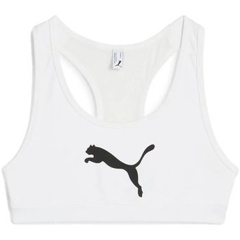 Puma Sujetador Brassière 4Keeps impact moyen blanc para mujer
