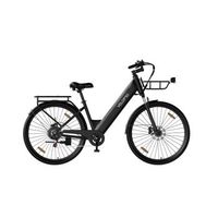 bicicleta electrica urbana velopro c1pro de 250 w 36 v 18 ah negra