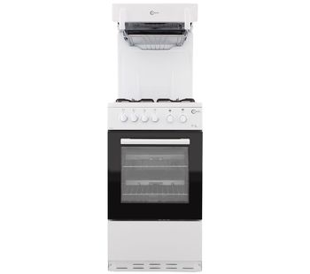 FLAVEL FHLG51W Gas Cooker - White, White