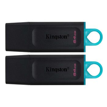 Kingsto DataTraveler Exodia 64GB USB 3.2 Pack 2 Unidades