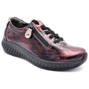 Suave Zapatillas 3758 burdeos para mujer