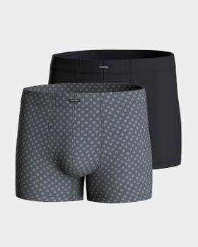 Pack de 2 boxers de punto de hombre en Lyocell