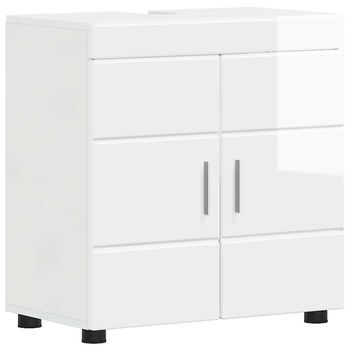 Juego De Muebles De Baño Tulum Brillante 60 X 34 X 63 Cm Vidaxl