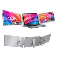 monitor fopo s10 156 ips fullhd 60hz doble pantalla plegable usb-c mini hdmi brillo ajustable