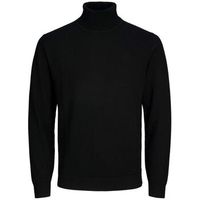 jack  jones jersey 12216829 merino knit roll-black para hombre