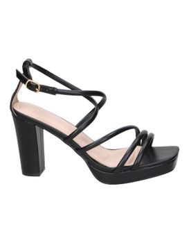 Sandalia De Fiesta Con Tacón Negra Rodriblan Wxl825 40