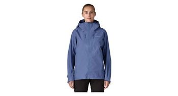 Chaqueta impermeable patagonia triolet azul para mujer