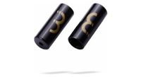 lot de 100 butees de gaine bbb cableend s al workshop alu 5mm noir