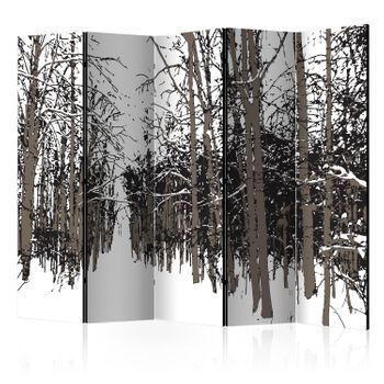 Biombo - Trees - Autumn Ii (225x172 Cm)