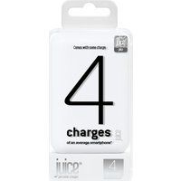 4 portable power bank - white white