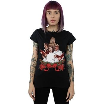 Disney Camiseta Christmas Carols para mujer