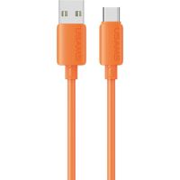 cable usb-c usams u98 3a 18w 1m naranja