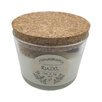 Vadeincienso Vela Artesanal Cera de Soja Ruda 100% Natural 125 Gr