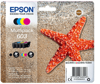 consumibles epson multipack 603 4 tintas