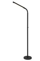 lampara de lectura de metal con 1 led integrado negro