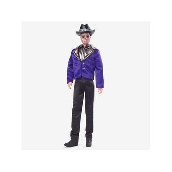 Muñeco Ken Firma Dia De Los Muertos (mattel - Barbie - Hjx15)