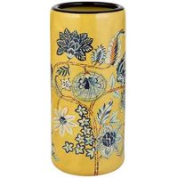 paraguero de ceramica amarillo d22x45