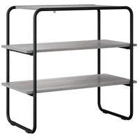 mesa consola sonoma gris 100 x 41 x 75 cm madera de ingenieria vidaxl