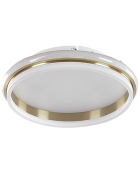 Lámpara led de techo  metal dorado