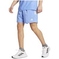adidas short shorts own the run 7 en polyester recycle para hombre