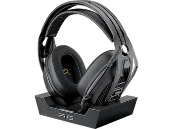 REACONDICIONADO Seminuevo Muy bueno Auriculares gaming - Nacon Rig 800 Pro HD, Inalámbrico, 24h autonomía, Para PC, Cancelación de ruido, Negro