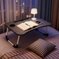 mesa plegable para ordenador portatil escritorio para cama sofa y sillon bandeja multifuncional para laptop mesa portatil para leer escribir trabajar desayuno en cama escritorio ajustable compacto