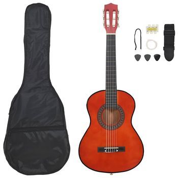 Set De Guitarra Clásica Para Principiantes 8 Pzas 1/2 34