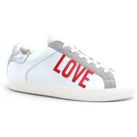love moschino deportivas moda sneaker logo bianco argento ja15532g0eiac10a para mujer