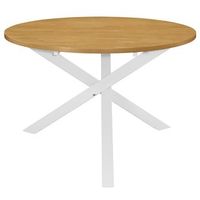 mesa de comedor  mesa de cena blanca 120x75 cm mdf