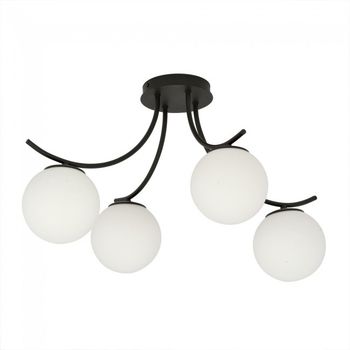 Plafón de techo barino opal (4 luces)