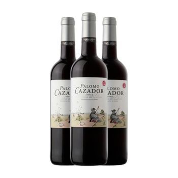 Palomo Cazador Vino Tinto Ribera Roble Botella Magnum 1,5 L 13.5% Vol. (pack De 3 Unidades)