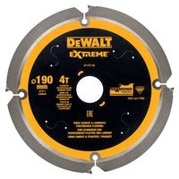 dewalt dt1472-qz - hojas para sierra circular multi-material 190mm 4t