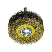 cepillo circular acero de alambre ondulado con vastago de 6 mm y filamento de o 030 mm 50x17x13  osborn 0002504162
