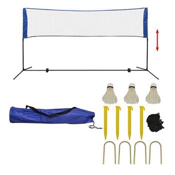 Red De Bádminton Con Volantes 300x155 Cm Vidaxl