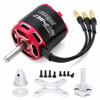 Motor sin escobillas Outrunner SURPASS-HOBBY C35 Series V2 C3542 1000KV/ 1250KV/ 1450KV 2-4S para aviones RC