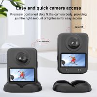 base de silicona de sobremesa puluz para dji osmo 360 ii  osmo 360 soporte de base para montaje de accesorios de camara