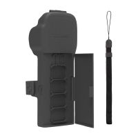 fundas sunnylife para osmo pocket 3 con correa y colgante gris