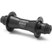 mission radar front hub black