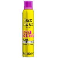 tigi bed head wash and care bigger the better volume foam shampoo for fine hair 200ml