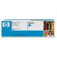 hp colour laserjet c8551a cyan original print cartridge with smart printing technology